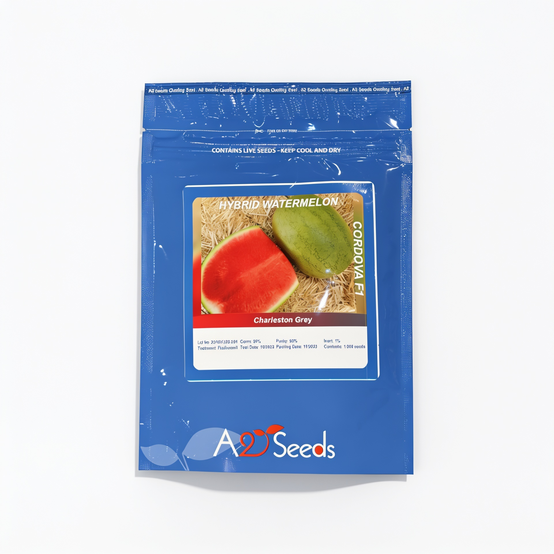Watermelon Seed - grey - A2 Seeds