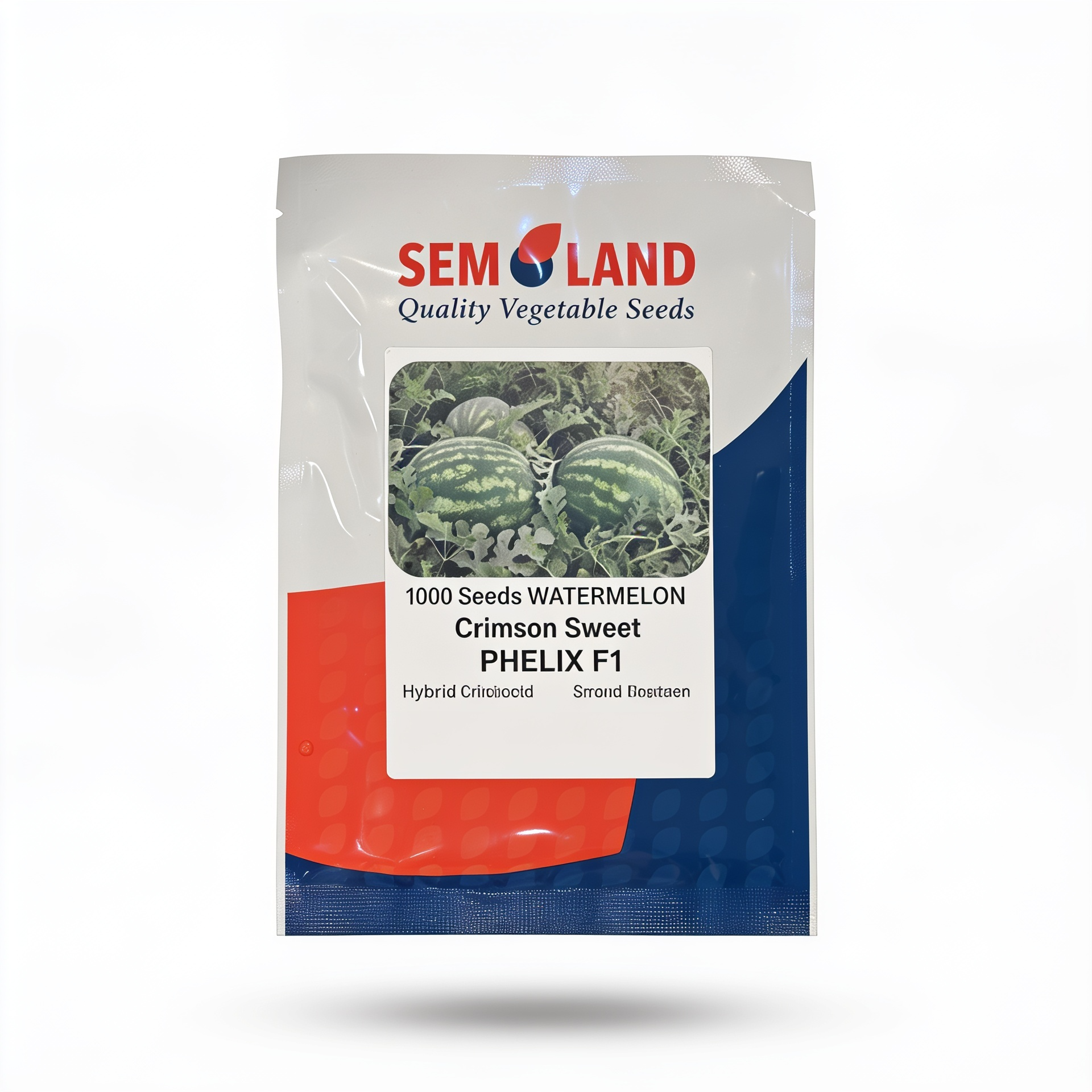 1000 Seeds Watermelon Crimson Sweet, Phelix F1